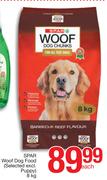 Spar Woof Dog Food (Selected Excl. Puppy)-8Kg Each