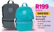 Gold Gym Baclpack-Each