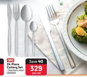 Aro 24-Piece Cutlery Set-Per Set