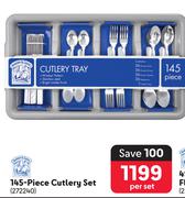 Bakers & Chefs 145-Piece Cutlery Set-Per Set 