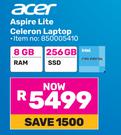 Acer Aspire Lite Celeron Laptop