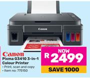 Canon Pixma G3410 3 In 1 Colour Printer