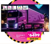 TCL 55" (139cm) 4K Google TV 55P6K