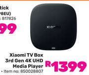 Xiaomi TV Box 3rd Gen 4K UHD Media Player