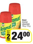 Knorr Aromat Assorted-For 2 x 70g/75g