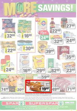 SPAR SUPERSPAR EASTERN CAPE : Get More Easter Savings (05 April - 18 April 2022) | Valid In Amahlathi, Bedford, Cala, Centane, Dagbreek, Hankey, Idutywa, Indwe, Komga, Lady Frere, Nemato, Patensie, page 4
