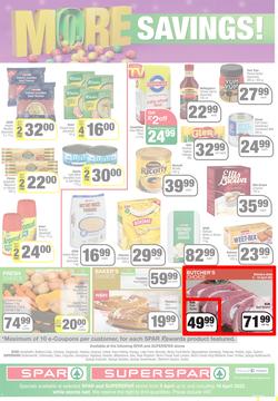 SPAR SUPERSPAR EASTERN CAPE : Get More Easter Savings (05 April - 18 April 2022) | Valid In Amahlathi, Bedford, Cala, Centane, Dagbreek, Hankey, Idutywa, Indwe, Komga, Lady Frere, Nemato, Patensie, page 4
