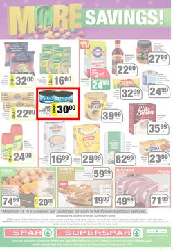 SPAR SUPERSPAR EASTERN CAPE : Get More Easter Savings (05 April - 18 April 2022) | Valid In Amahlathi, Bedford, Cala, Centane, Dagbreek, Hankey, Idutywa, Indwe, Komga, Lady Frere, Nemato, Patensie, page 4