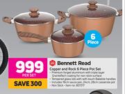 Bennett Read Copper & Rock 6 Piece Pot Set-Per Set