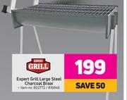 Expert Grill Large Steel Charcoal Braai