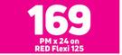 2 x Huawei Y5p 4G Smartphone-On Red Flexi 125 + On Promo 65