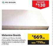 PG Bison Melamine Boards 772793-Each
