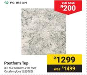 PG Bison Postform Top (Catalan Gloss) 623082
