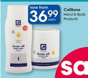 Celltone Hand & Body Products-Each 