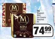 Ola Magnum Mini Ice Creams Assorted-6s Per Pack