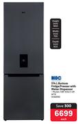 KIC 314L Bottom Fridge/Freezer With Water Dispenser KBF 635/2 GR WTR