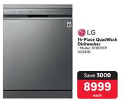 LG 14 Place Quad Wash Dishwasher DFB512FP