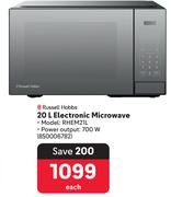 Russell Hobbs 20L Electronic Microwave RHEM21L