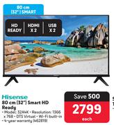 Hisense 80cm (32") Smart HD Ready 32A4K