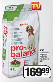 spar pro balance dog food 8kg