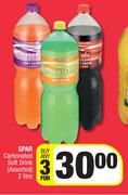 Spar Carbonated Soft Drink Assorted-For Any 3 x 2L
