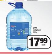 Spar Still Water-5L Each