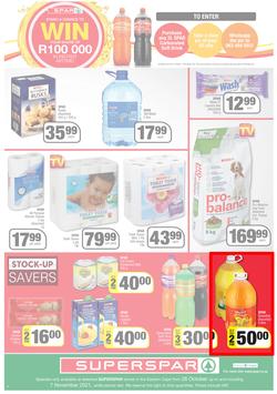 SUPERSPAR EASTERN CAPE : Our Best For Less (26 October - 7 November 2021) | Valid In Butterworth, Cofimvaba, Daku, Engcobo, Georgious, Highway, Kwantu, Mdantsane, Ndu, New Brighton, Protea, Zonke, page 4