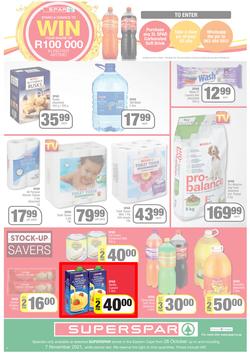 SUPERSPAR EASTERN CAPE : Our Best For Less (26 October - 7 November 2021) | Valid In Butterworth, Cofimvaba, Daku, Engcobo, Georgious, Highway, Kwantu, Mdantsane, Ndu, New Brighton, Protea, Zonke, page 4