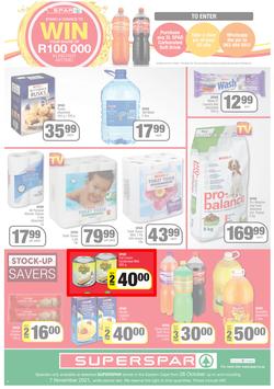 SUPERSPAR EASTERN CAPE : Our Best For Less (26 October - 7 November 2021) | Valid In Butterworth, Cofimvaba, Daku, Engcobo, Georgious, Highway, Kwantu, Mdantsane, Ndu, New Brighton, Protea, Zonke, page 4
