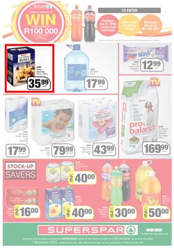 SUPERSPAR EASTERN CAPE : Our Best For Less (26 October - 7 November 2021) | Valid In Butterworth, Cofimvaba, Daku, Engcobo, Georgious, Highway, Kwantu, Mdantsane, Ndu, New Brighton, Protea, Zonke, page 4