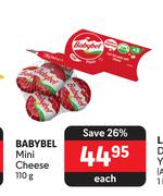 Babybel Mini Cheese-110g Each