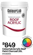 Colourlab Acrylic Roof Paint (Charcoal) 81456005-20L