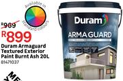 Duram Armaguard Textured Exterior Paint (Burnt Ash) 81471037-20L