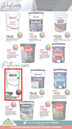 Leroy Merlin : Paint That Lasts A Lifetime (03 November - 28 November 2023), page 4
