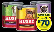 Husky Dog Food Tin Assorted-Any 3 x 775g