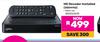 Dstv HD Decoder Installed DSD4142 850024615