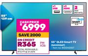 Samsung 55" QLED Smart TV QA555Q6F 850042007