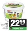 Spar Creamy Dip Assorted-175g