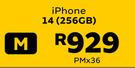 Apple iPhone 14 (256GB) 5G-MTN Made For Business M 6.5GB