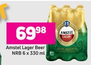 Amstel Lager Beer NRB-6 x 330ml
