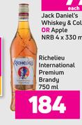 Richelieu International Premium Brandy-750ml