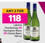 Laborie Chardonnay Or Sauvignon Blanc Or Chenin Blanc-For 2 x 750ml
