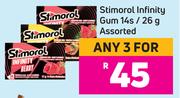 Stimorol Infinity Gum Assorted-For 3 x 14s/26g