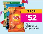 Lay's Potato Chips Assorted-For 3 x 120g