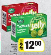 Rhodes Trotters Jelly Assorted-For Any 2 x 40g