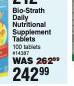 Bio Strath Daily Nutritional Supplement Tablets 120 Tablets