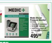 Medic+ Blood Pressure Monitor