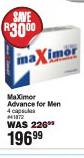 Maximor Advance For Men 4 Capsules
