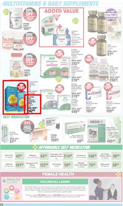 Dis-Chem : Healthy Savings (10 December - 12 January 2025), page 4