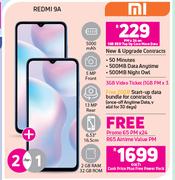 2 x Redmi 9A-On 1GB Top Up Core More Data + On Promo 65